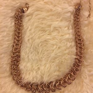 Rosegold chain necklace, bought on gilt